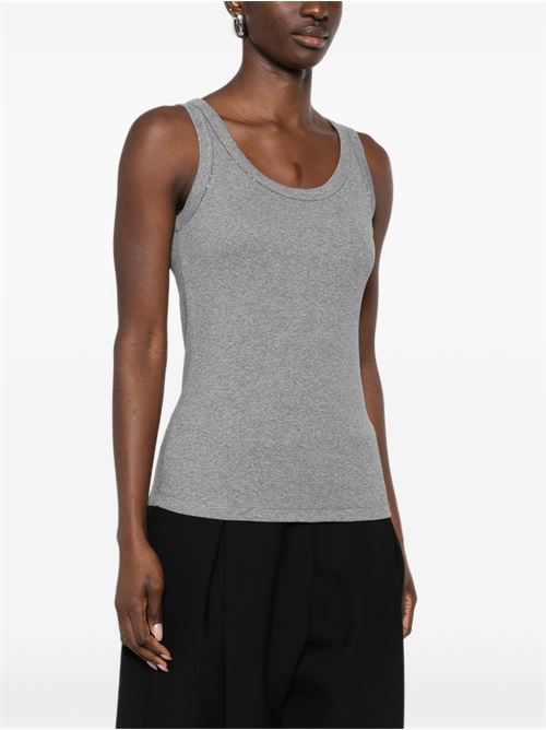 Canotta donna Fabiana Filippi grigia Fabiana Filippi | JED266F602L8968132